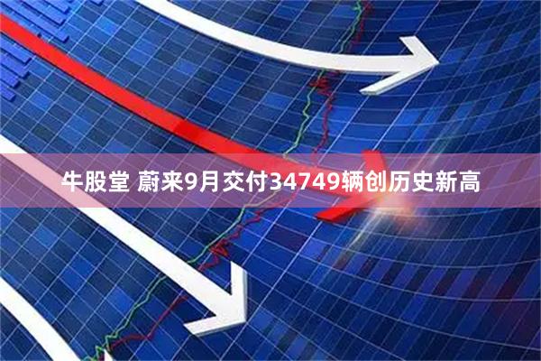 牛股堂 蔚来9月交付34749辆创历史新高